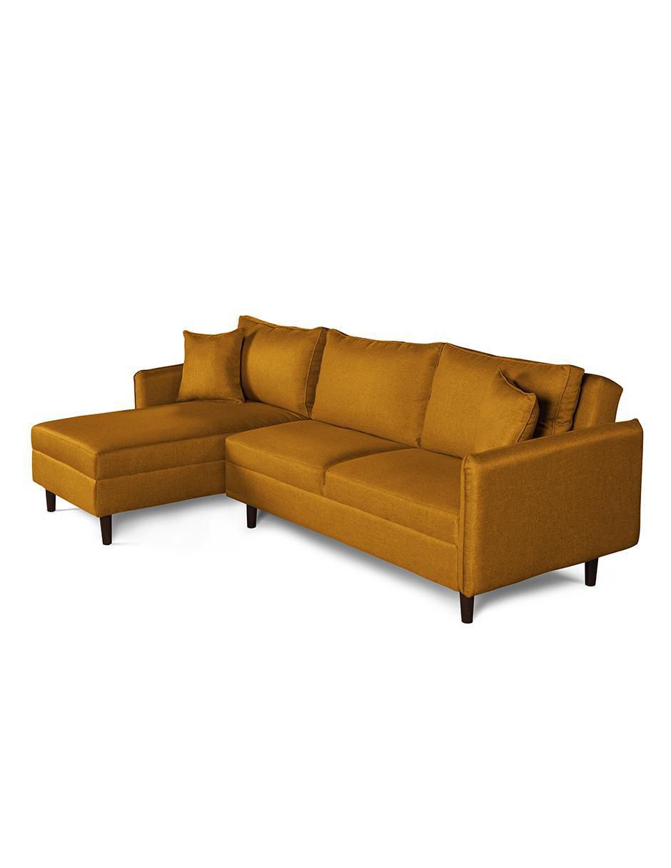 Sala modular makora analia con tecnología beehive airflex foam reversible "de" lino