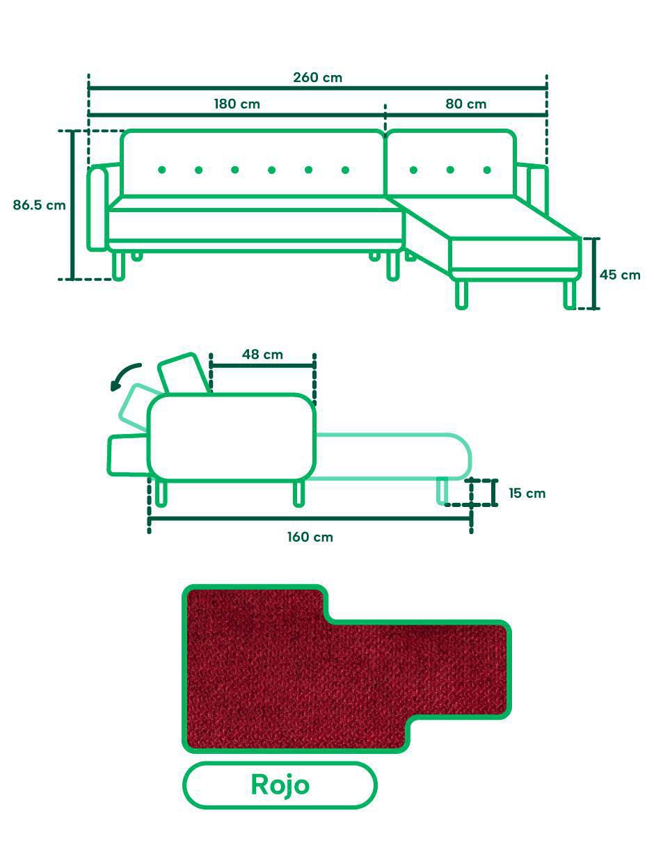 Sala modular de lino 8