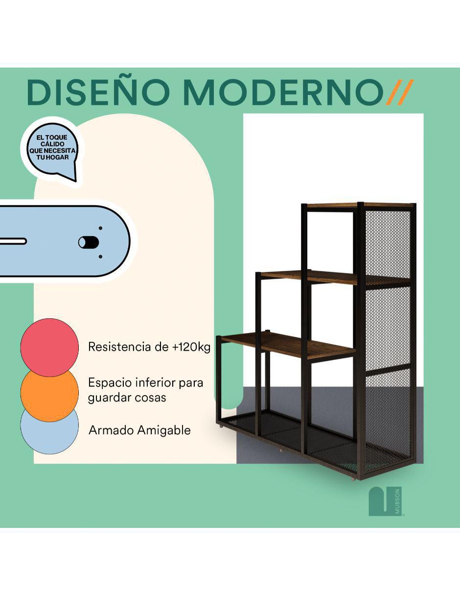 Librero Jaya de MDF 4