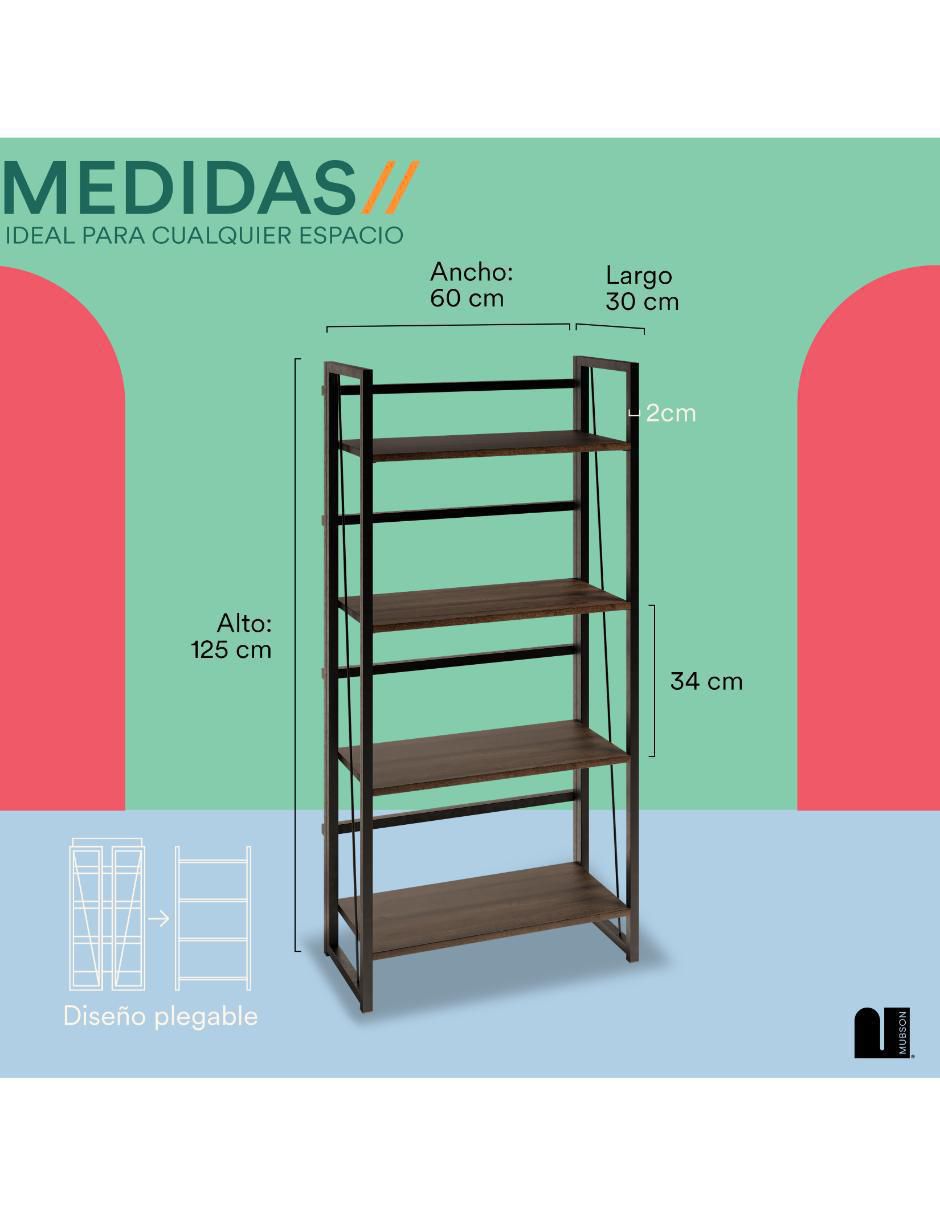 Librero Elden de MDF 7