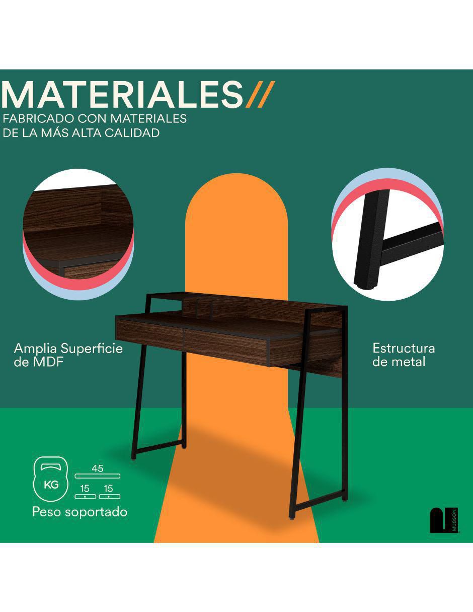 Escritorio Maliketh de MDF 3
