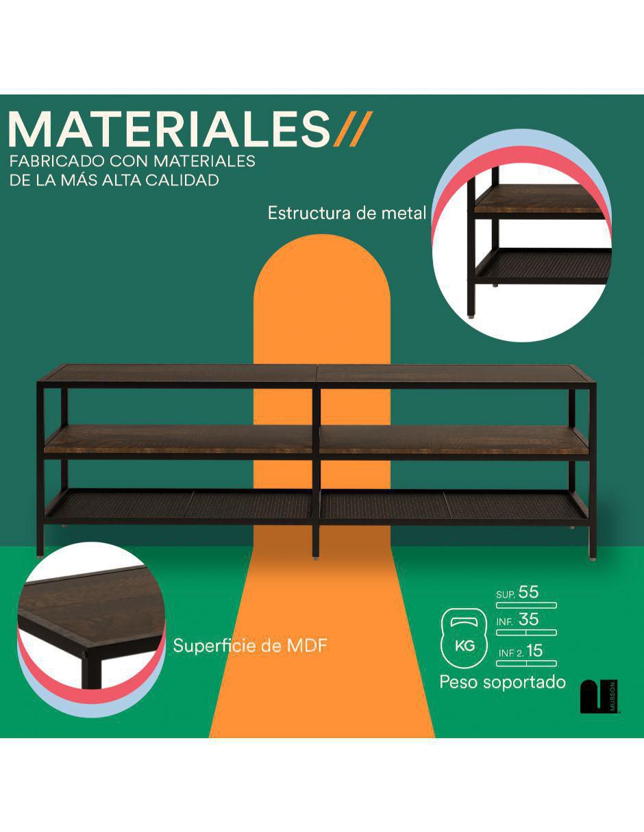 Mueble de tv Zakim de MDF 3