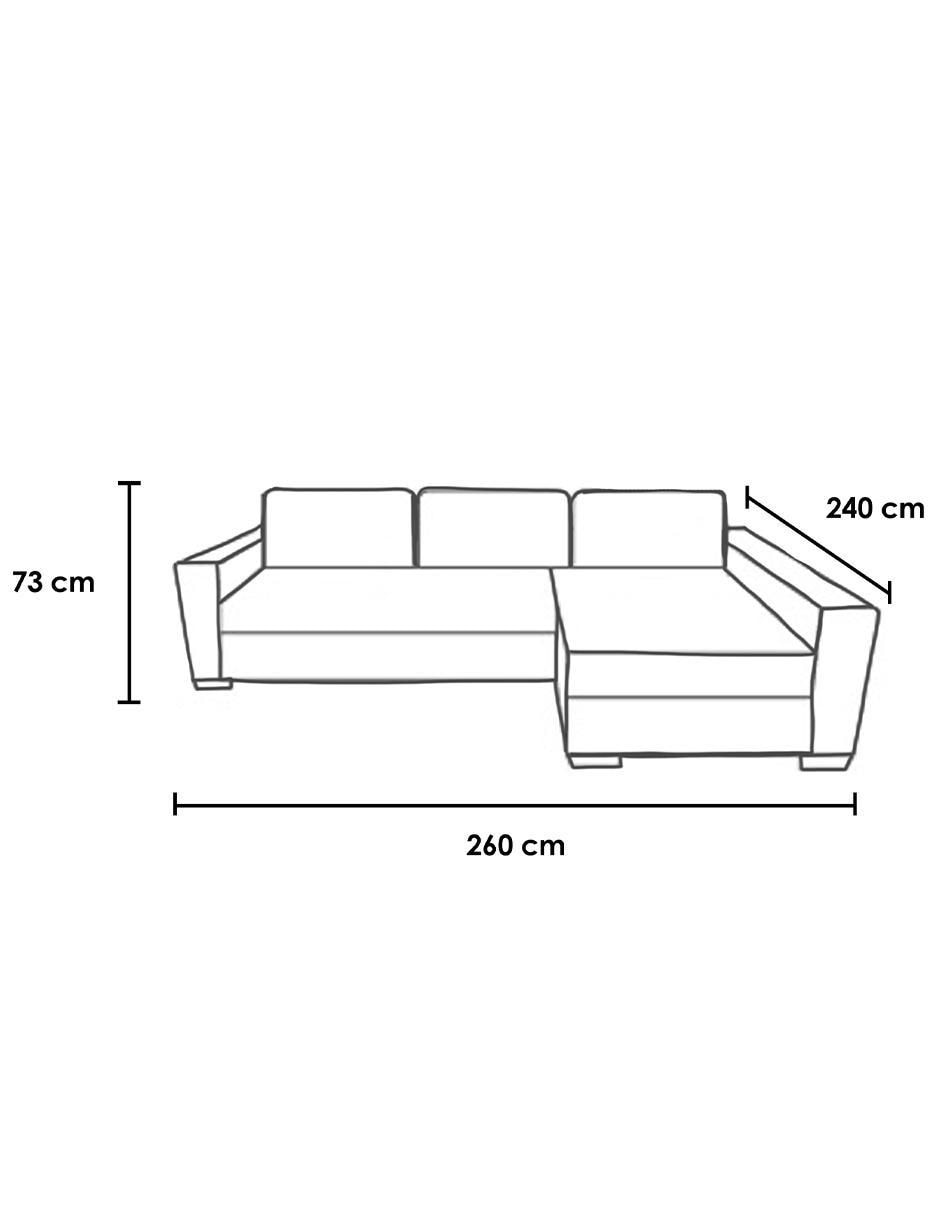 Chaise lounge Kama de poliéster 5