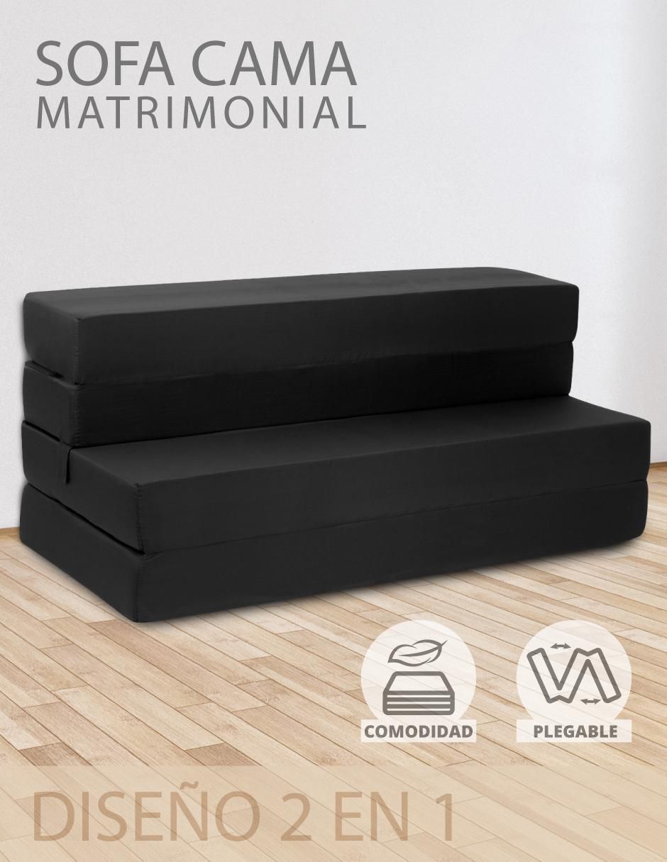 Sofá cama de tela 3