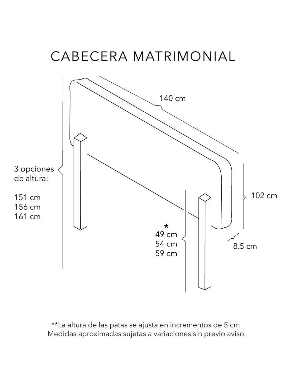 "cabecera" dicasa argos "de" madera pino