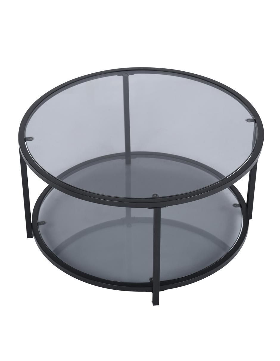 Mesa de centro armable de vidrio 2
