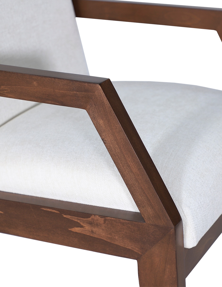 Silla London de madera nogal 5