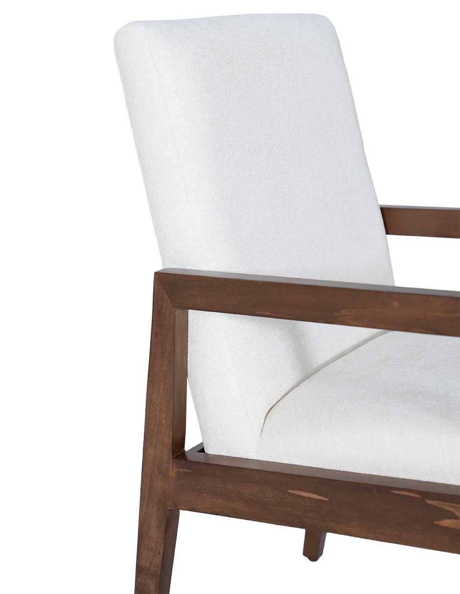 Silla London de madera nogal 6