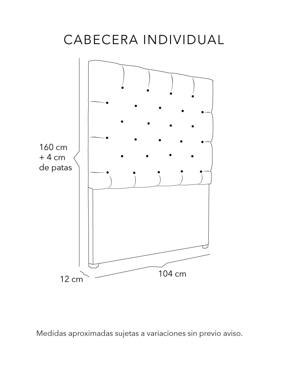Cabecera Capri de madera 6
