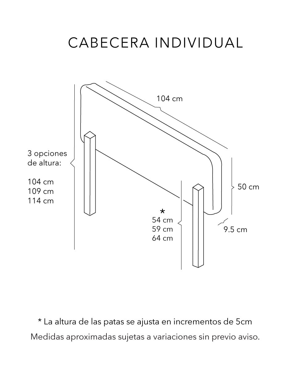 Cabecera Bilbao de madera pino 6