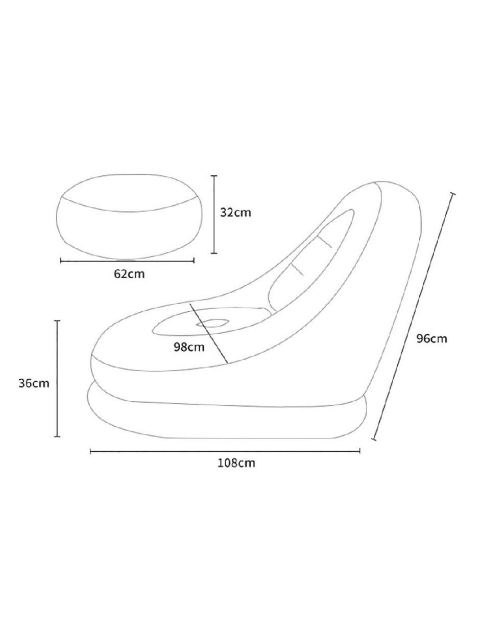 Sillón inflable 4