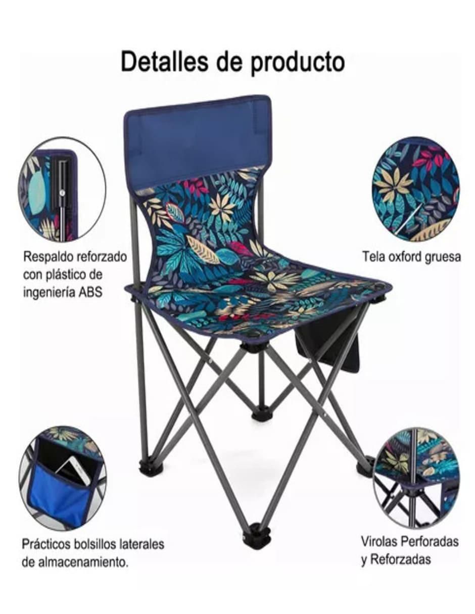 Silla plegable de tela 2