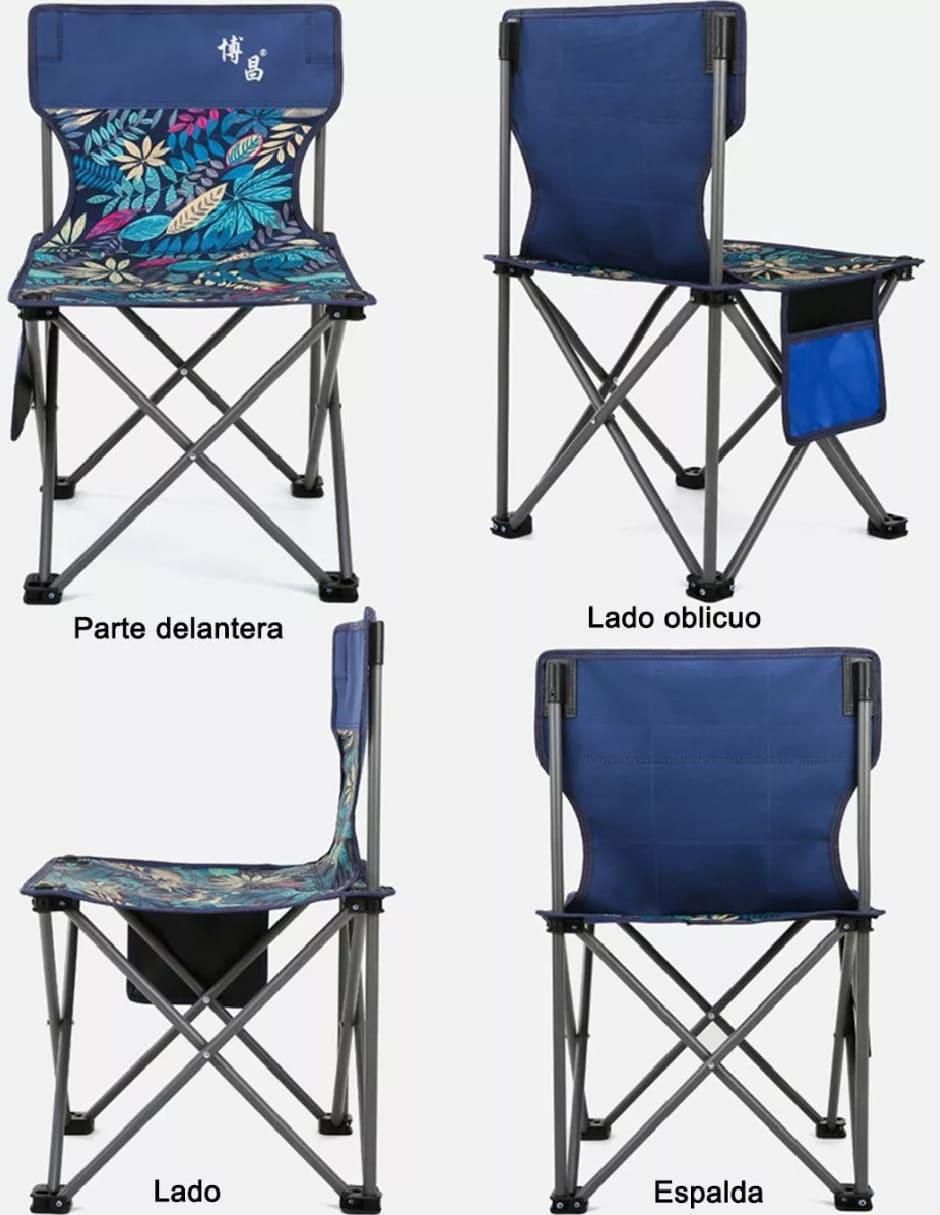 Silla plegable de tela 3