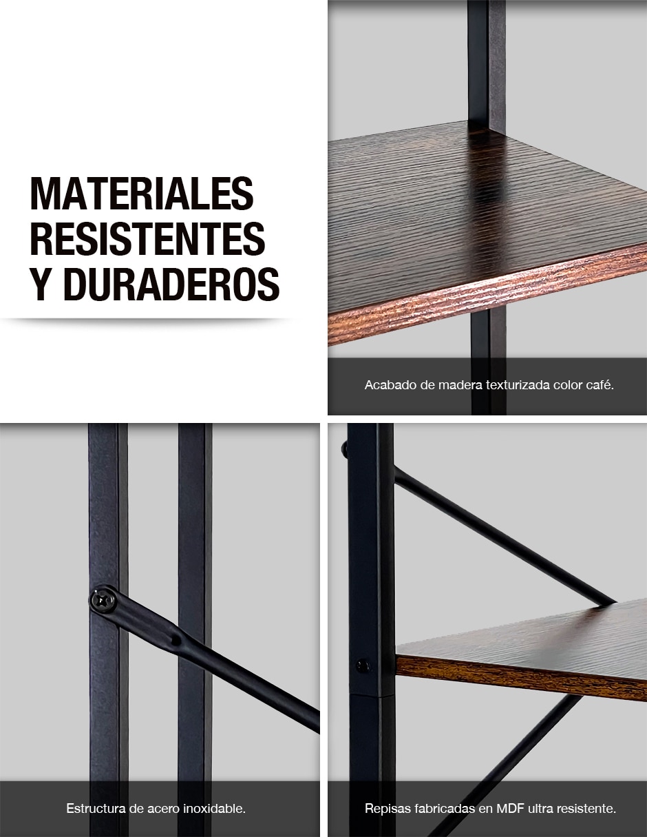 Librero de madera 5