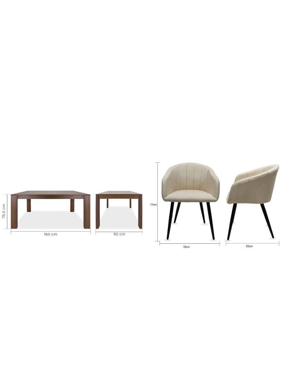 Comedor Burgo para 6 personas 8