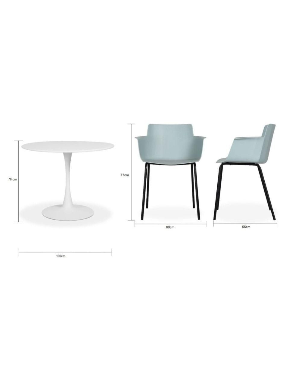 Comedor Vittori para 4 personas 5