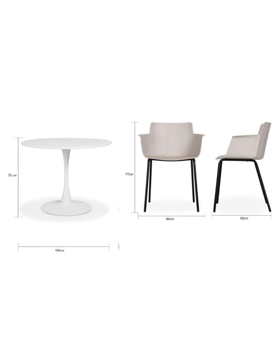 Comedor Vittori para 4 personas 8