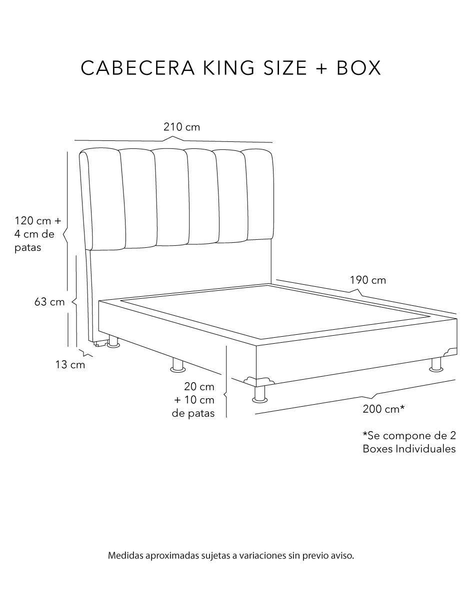 Cama dicasa cabecera kami más box "de" madera pino