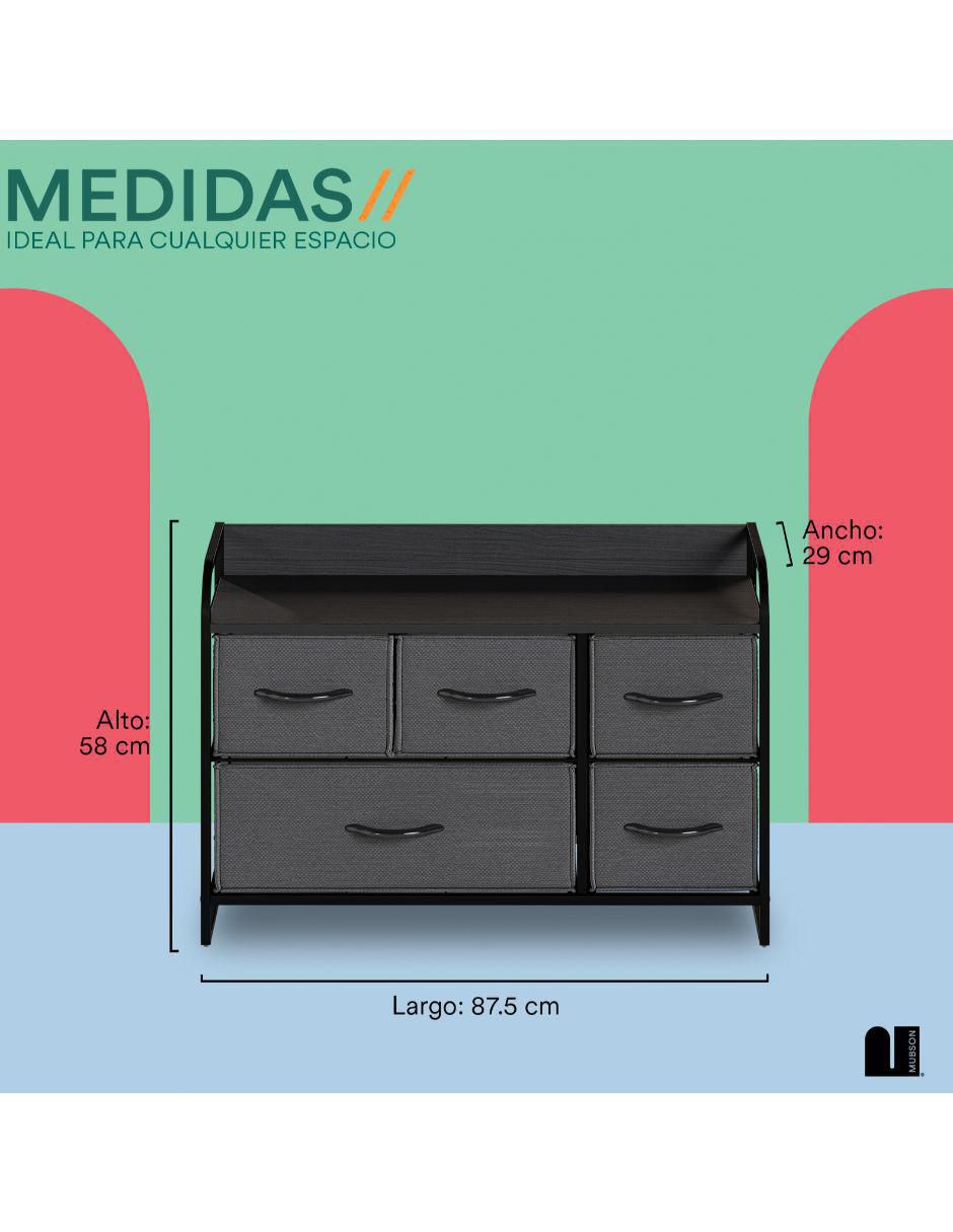 COMODA ESTILO «HOME DP» CAJONERA C/REPIZAS  Mueblería en Villahermosa -  Muebles La Perla del sur