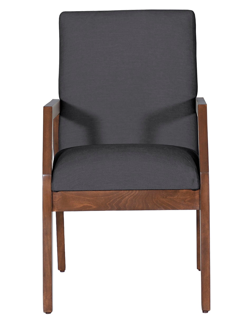 Silla London de madera nogal