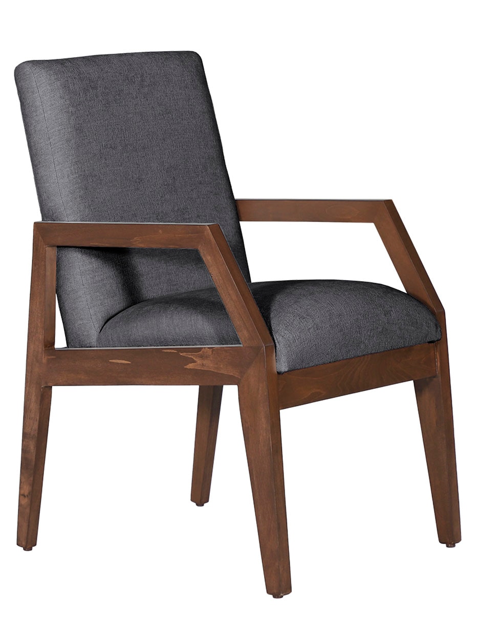 Silla London de madera nogal 2