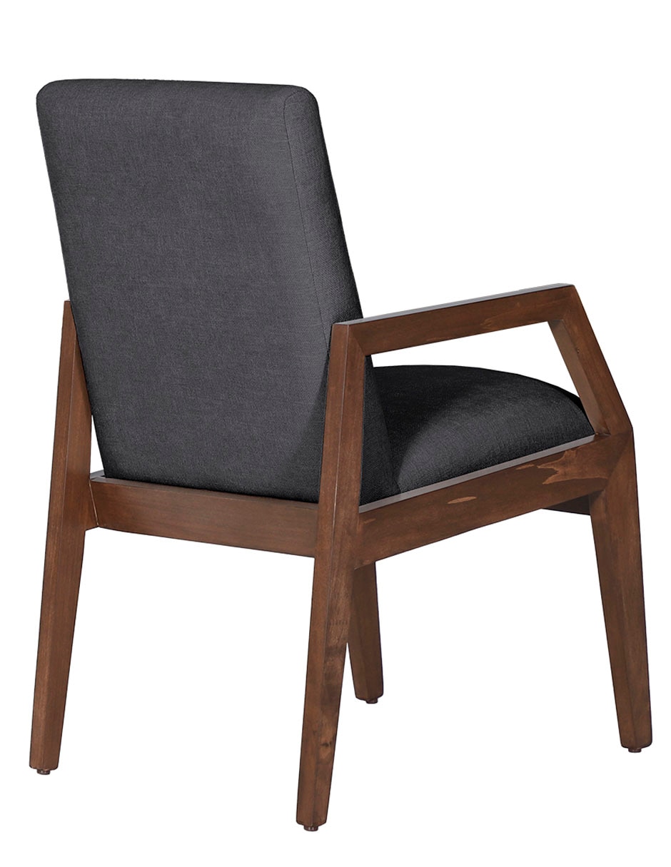 Silla London de madera nogal 4