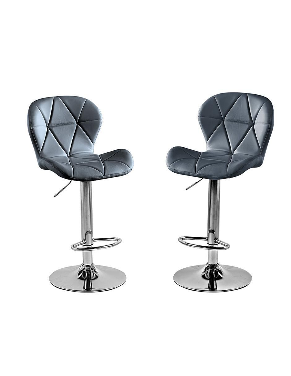 Juego de bancos altos homeasy easy shop "de" metal