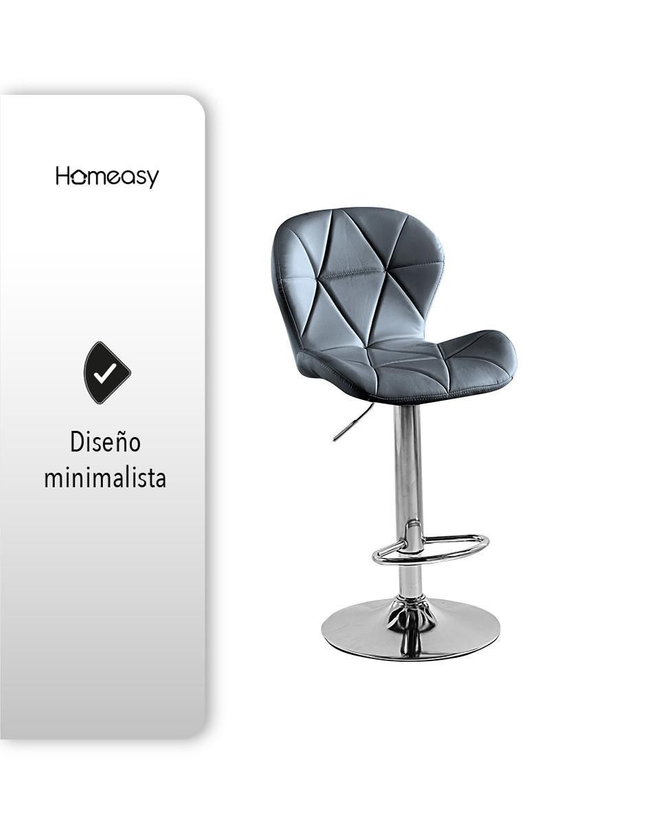 Juego de bancos altos homeasy easy shop "de" metal