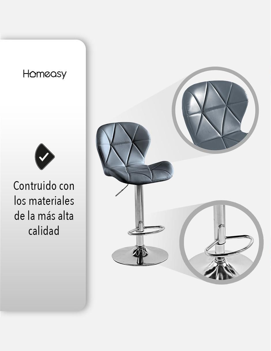 Juego de bancos altos homeasy easy shop "de" metal