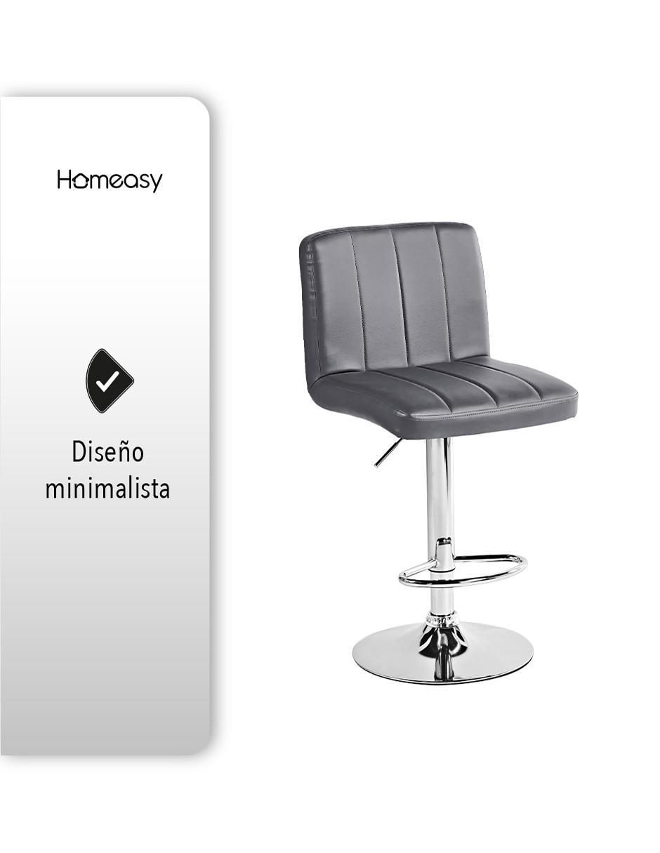 Juego de bancos altos homeasy easy shop "de" metal