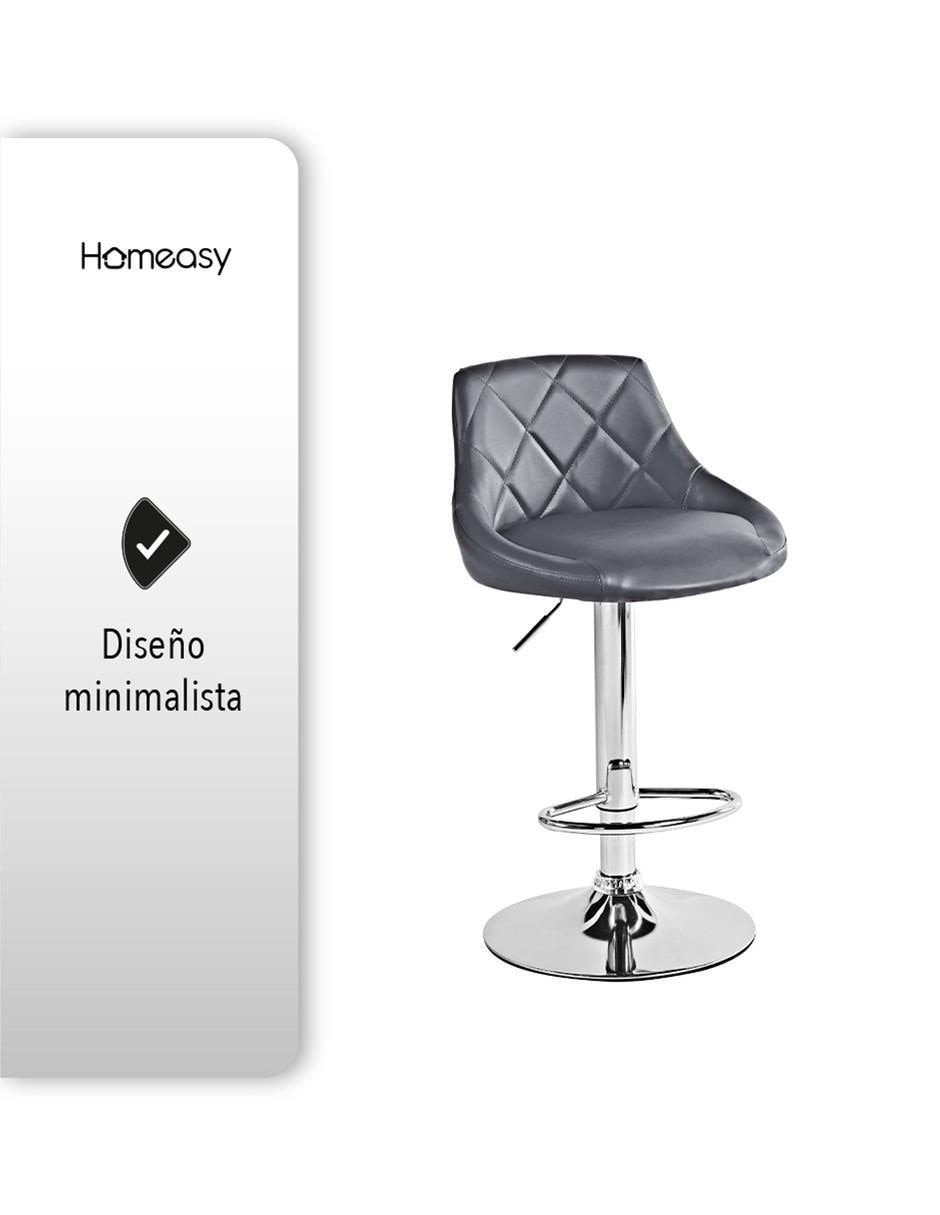 Juego de bancos altos homeasy easy shop  "de" metal