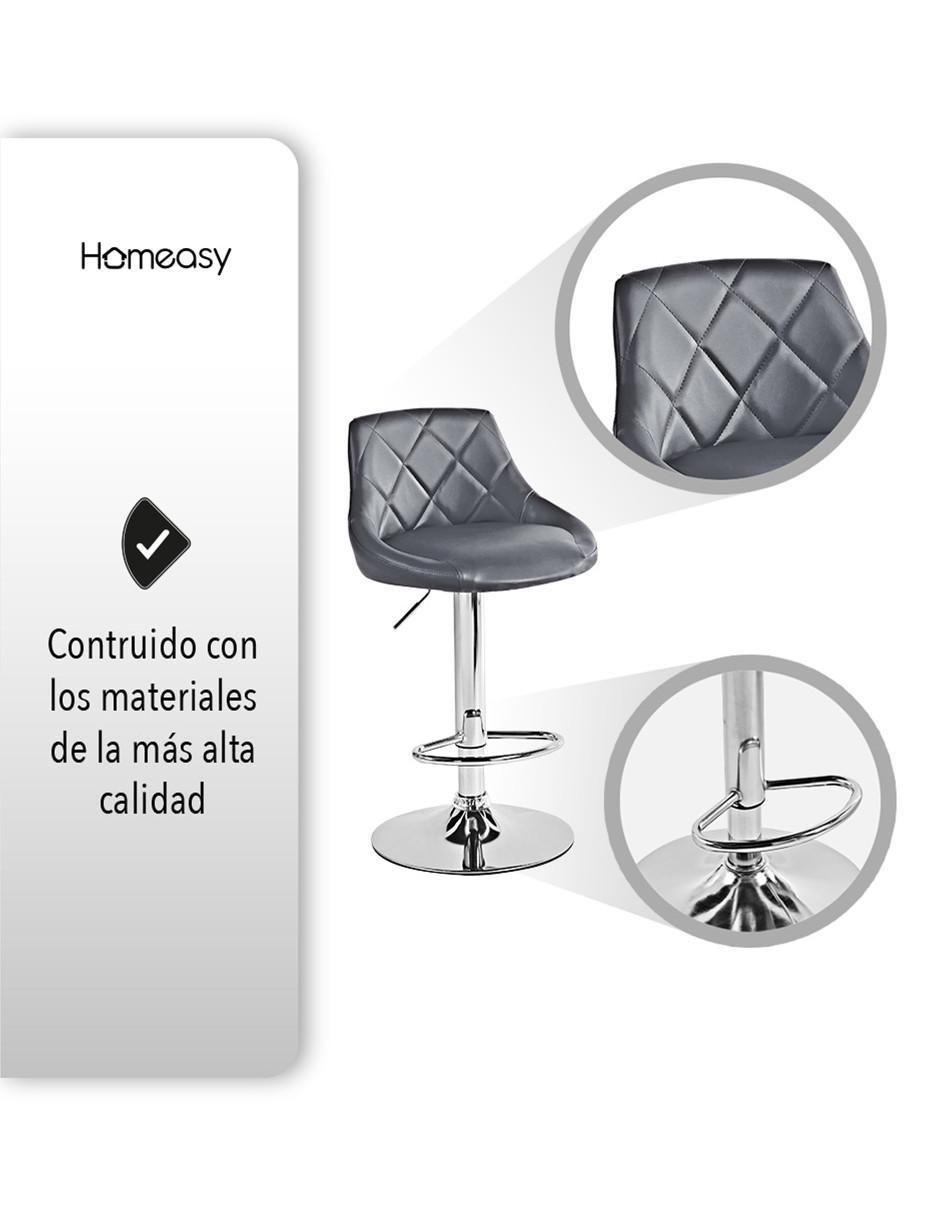 Juego de bancos altos homeasy easy shop  "de" metal