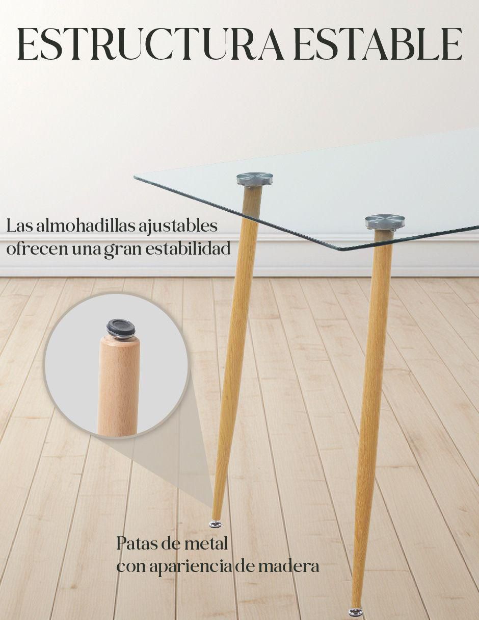 Mesa de comedor armable 3