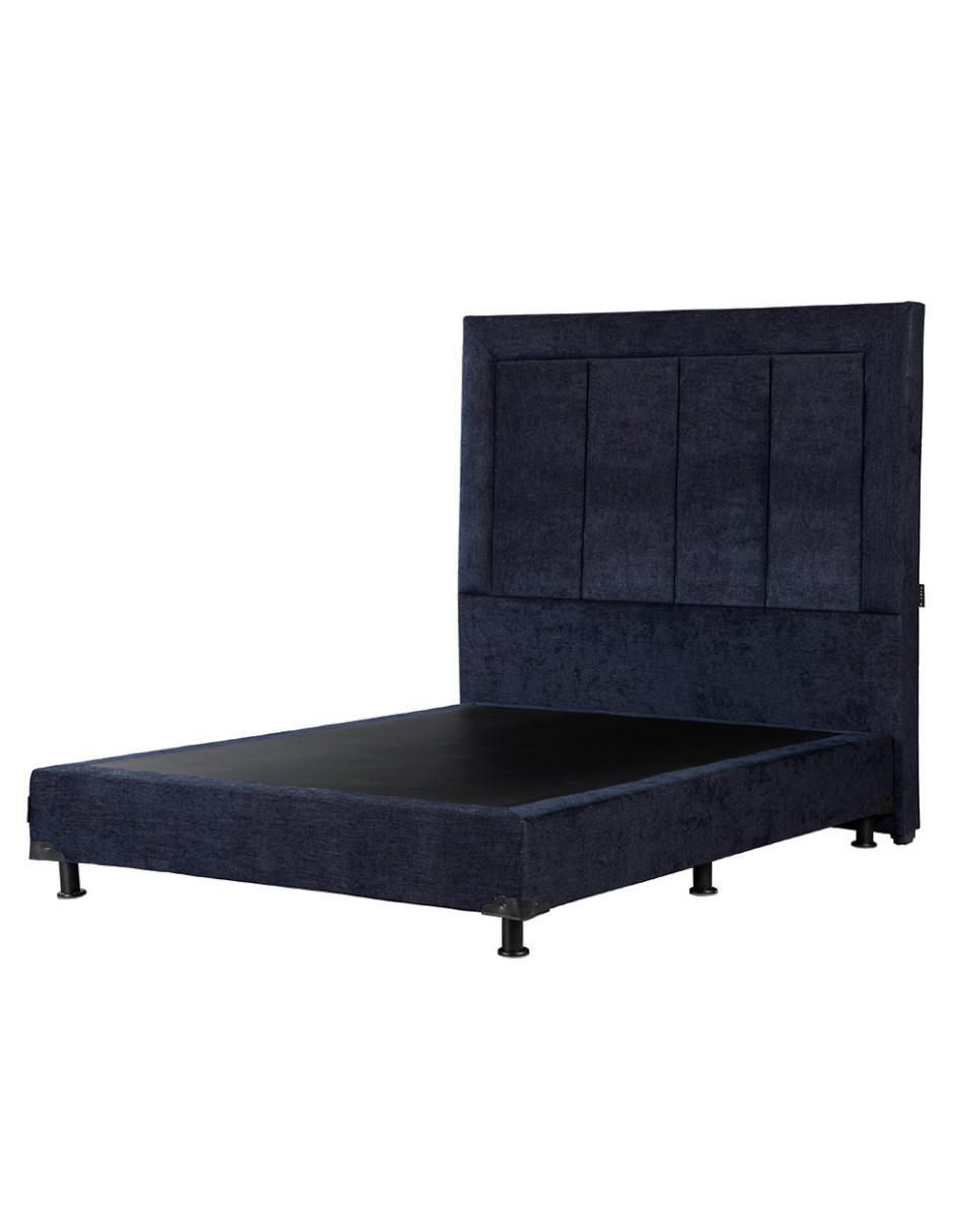 Cama dicasa davos con box "de" madera