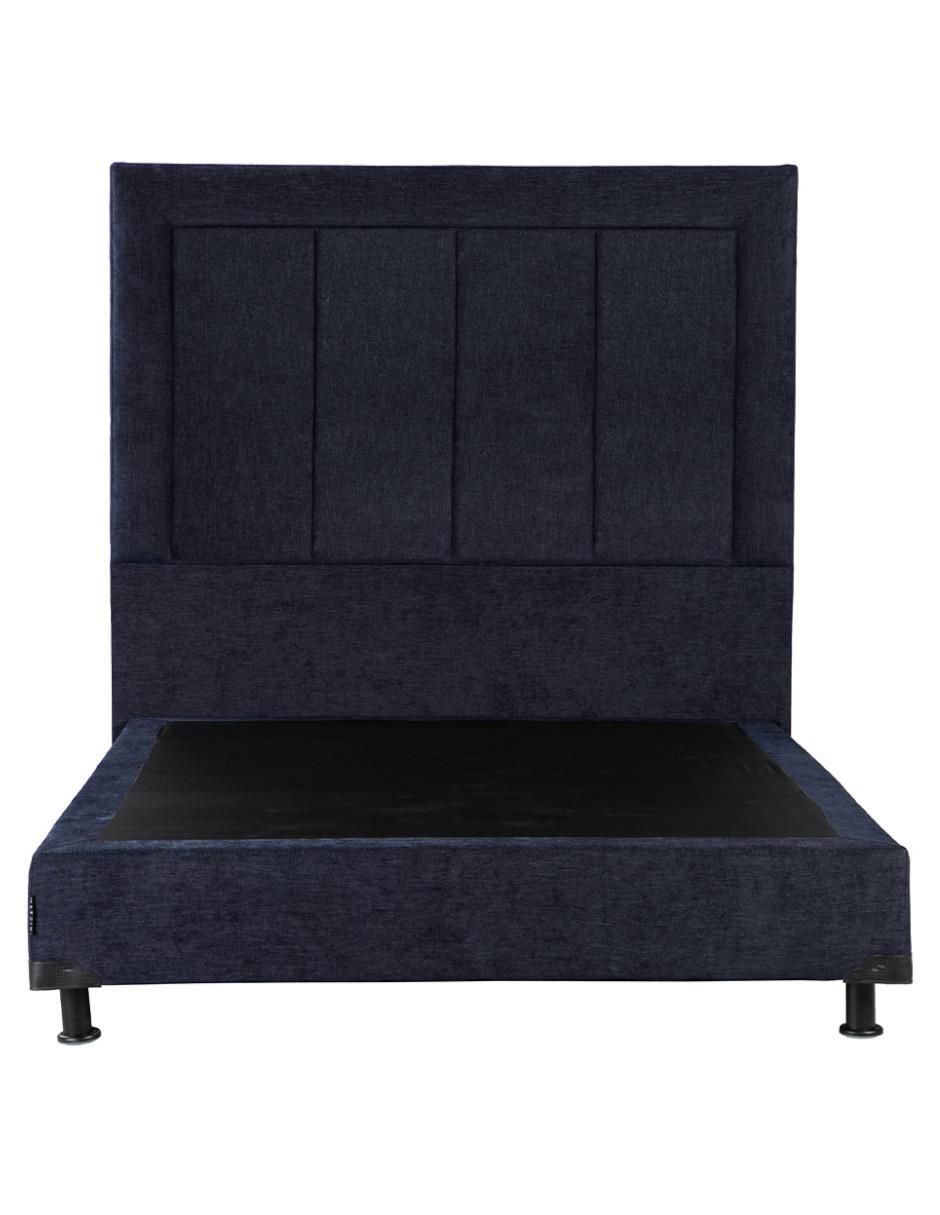 Cama dicasa davos con box "de" madera