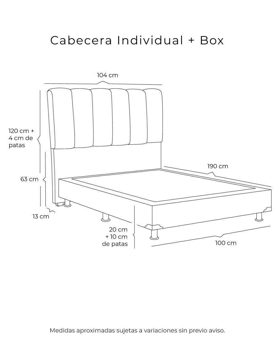 Cama Kami con Box de madera 5
