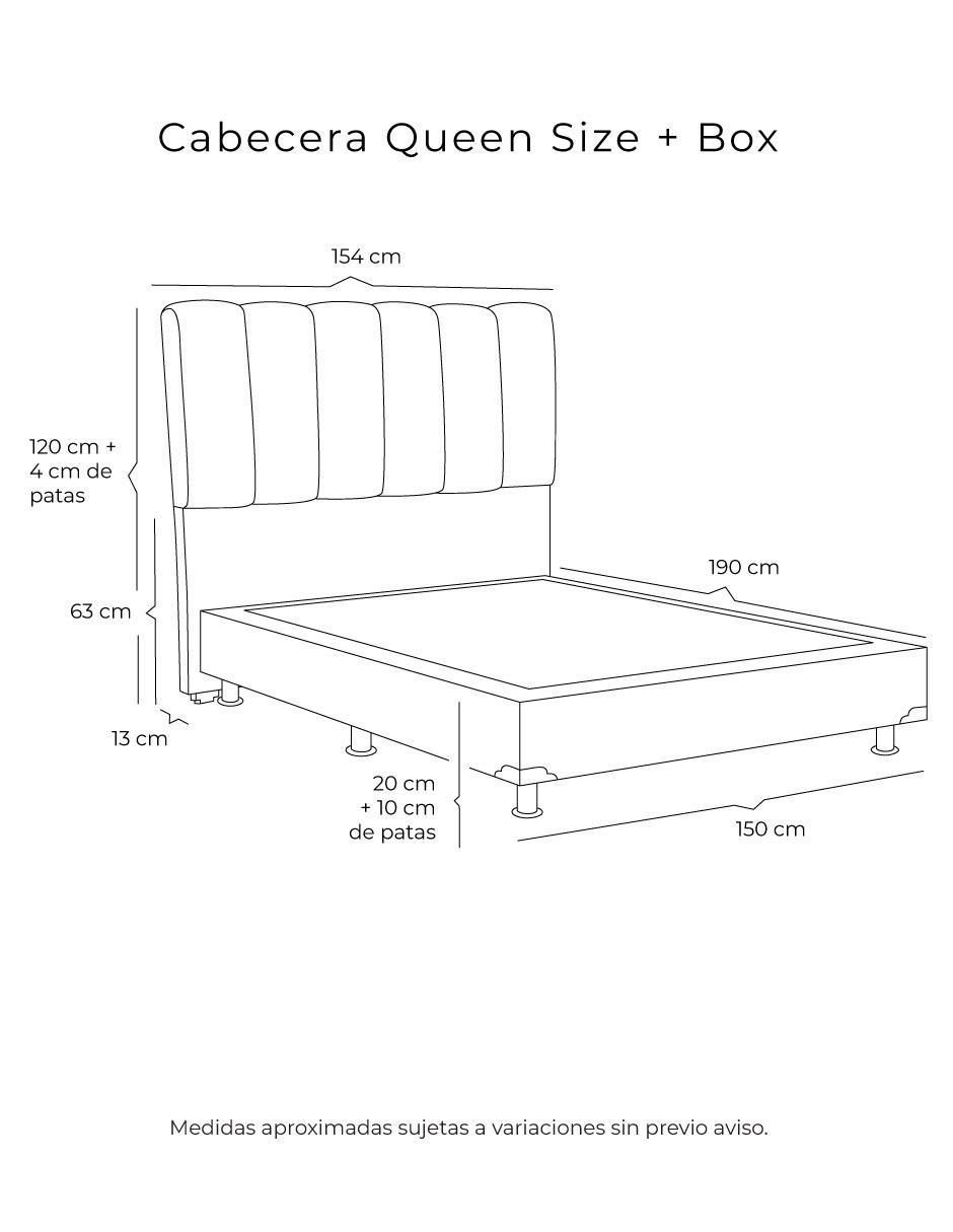Cama Kami con Box de madera