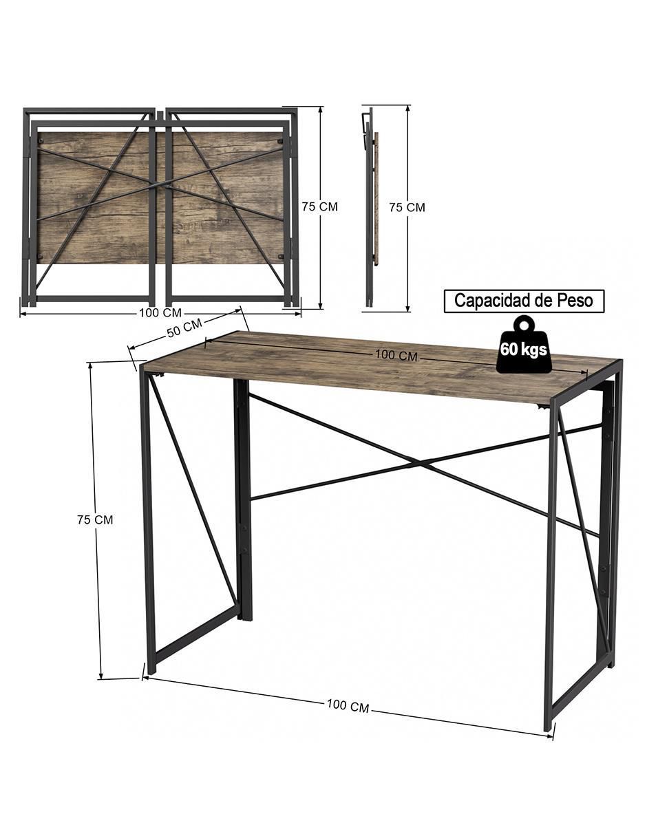 Escritorio Harper Bk de MDF 10