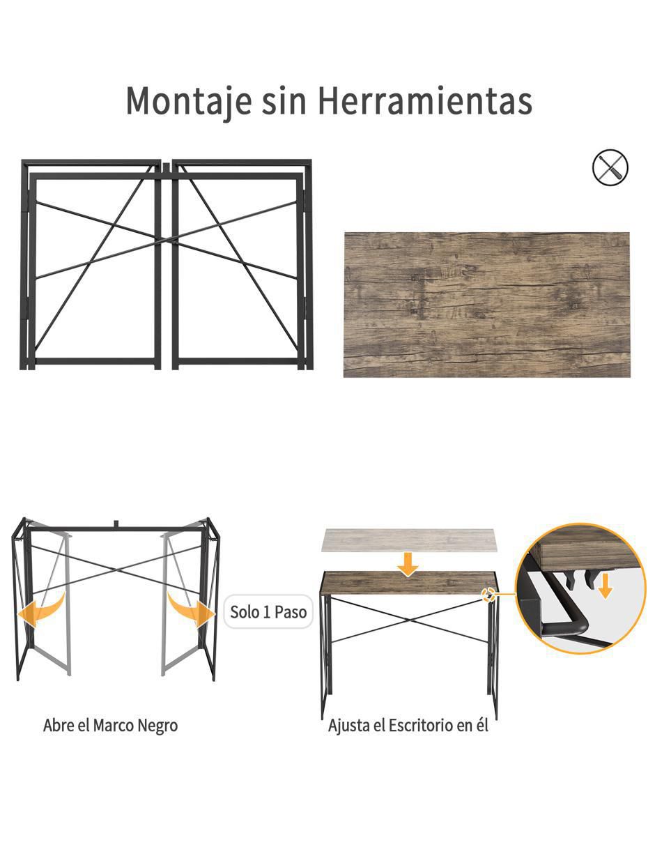 Escritorio Harper Bk de MDF 8
