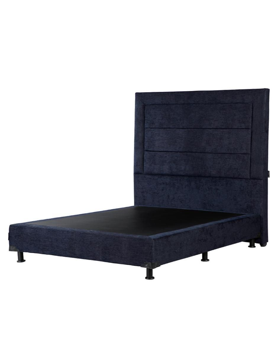 Cama dicasa blend con box "de" madera