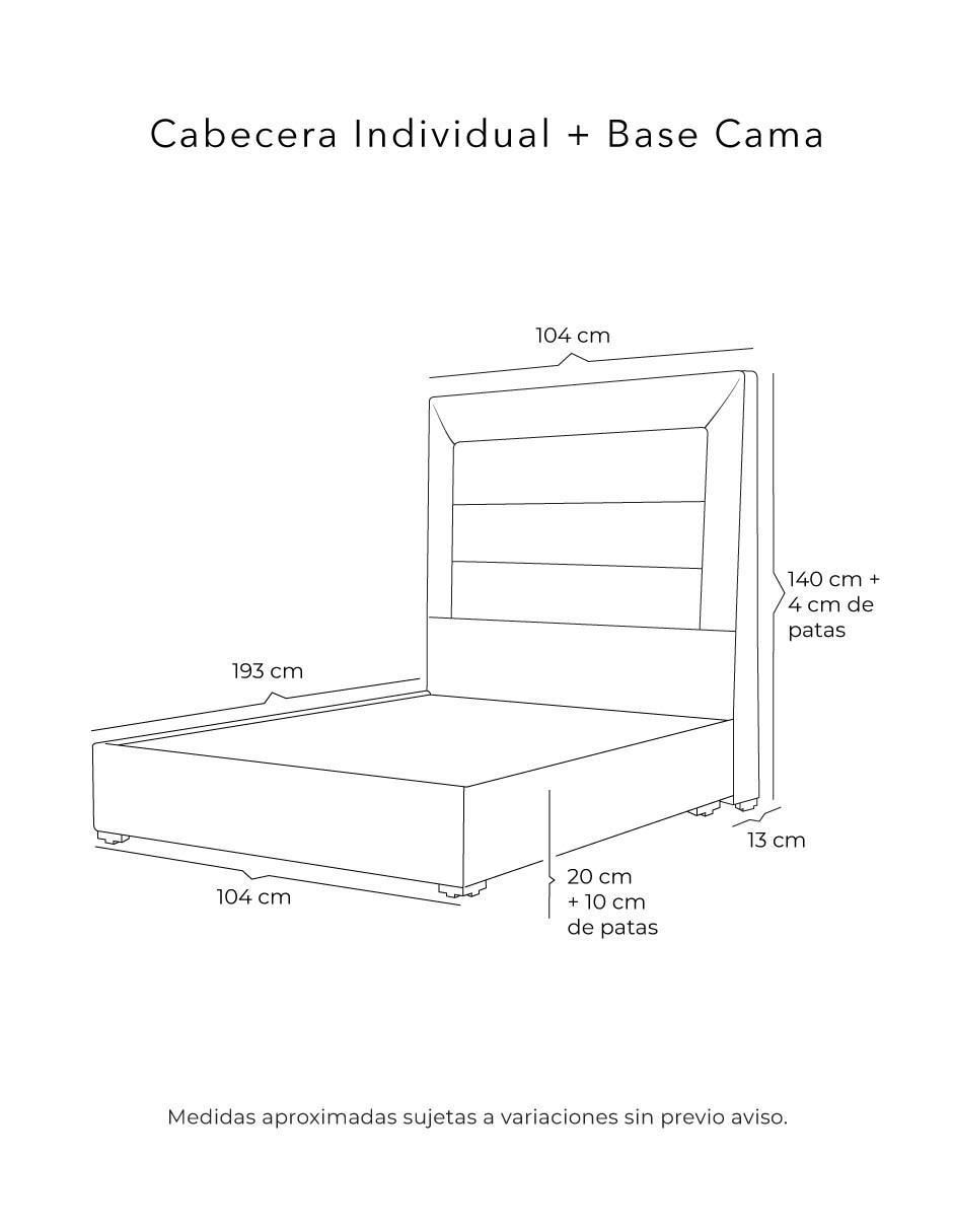 Cama Blend Belt de madera pino 4