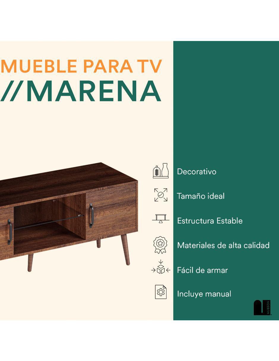Mueble de tv Marena de MDF 2