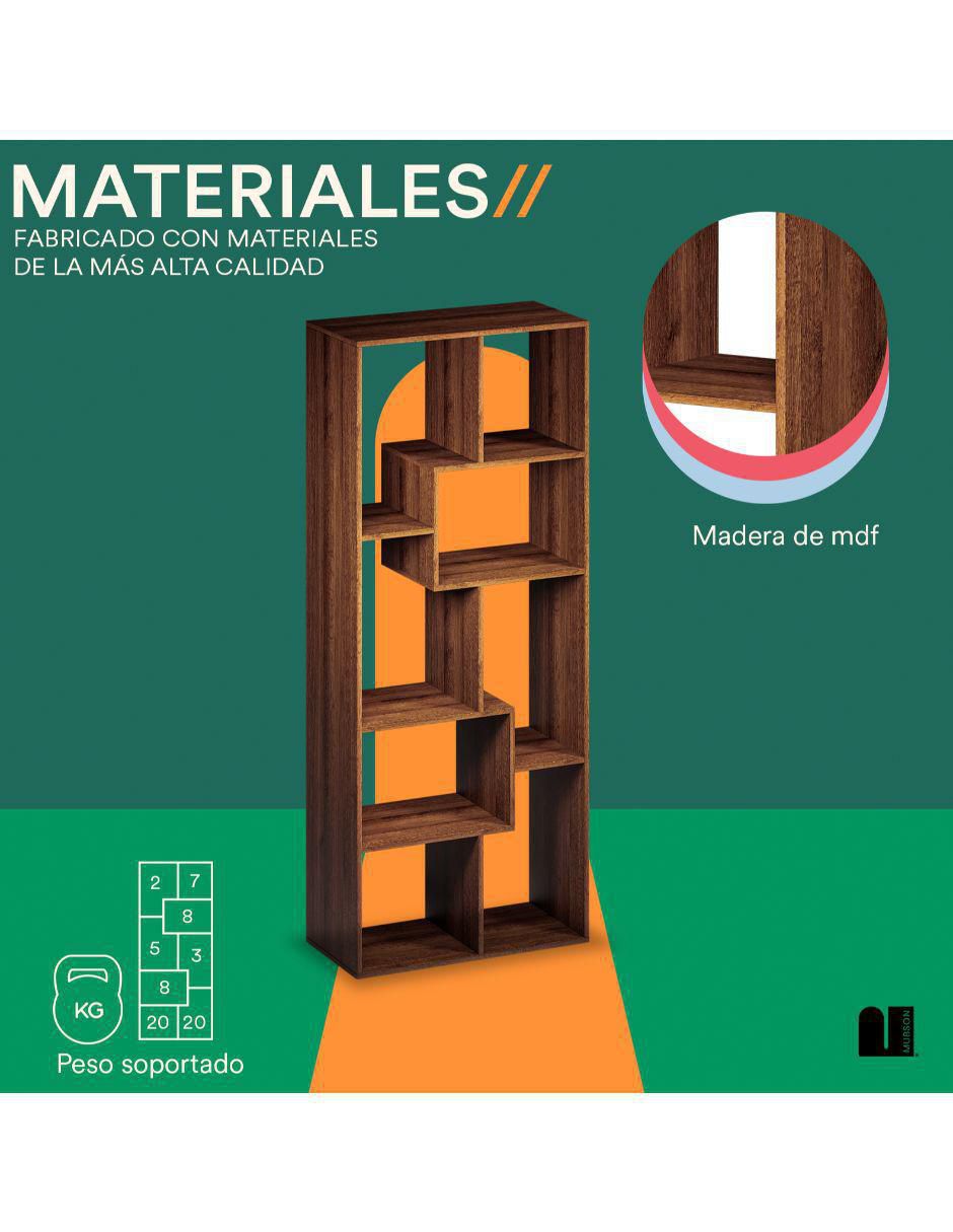 Librero Parma de MDF 3