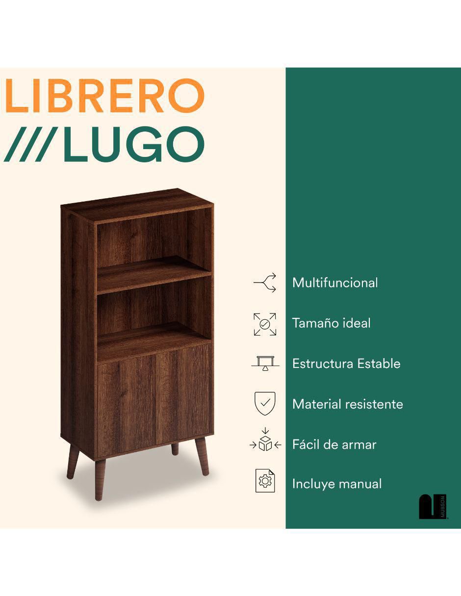 Librero Lugo de MDF 2