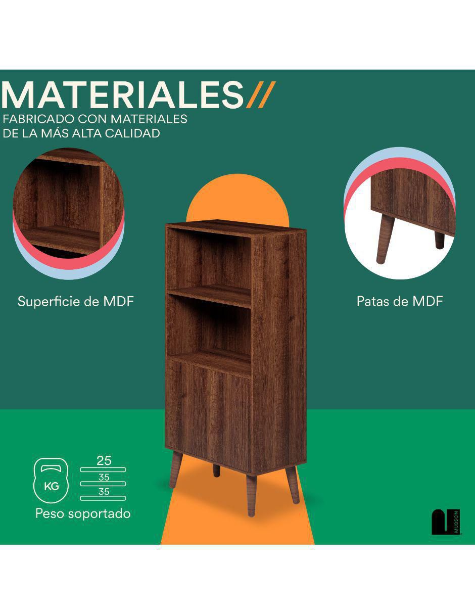 Librero Lugo de MDF 3