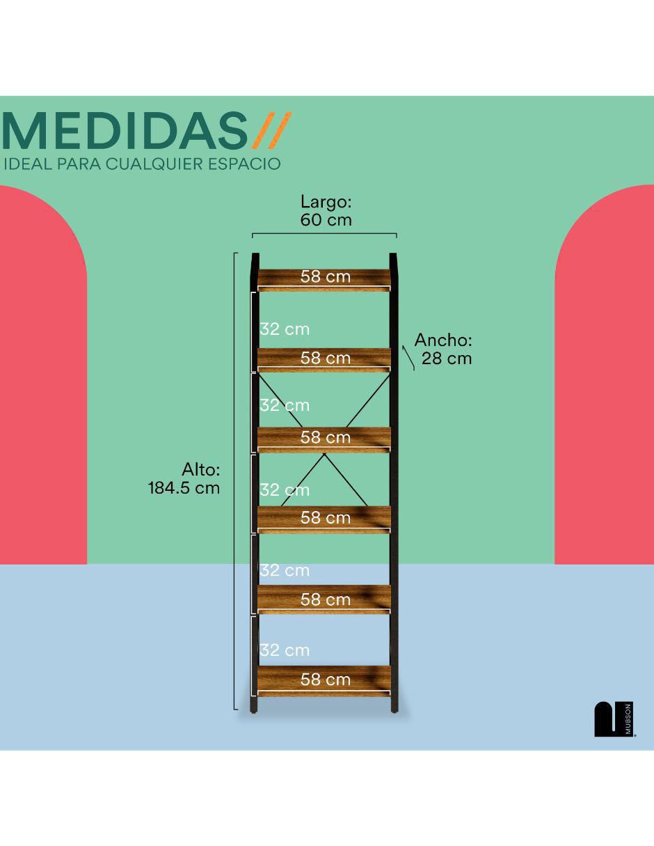 Librero Dante de MDF 6