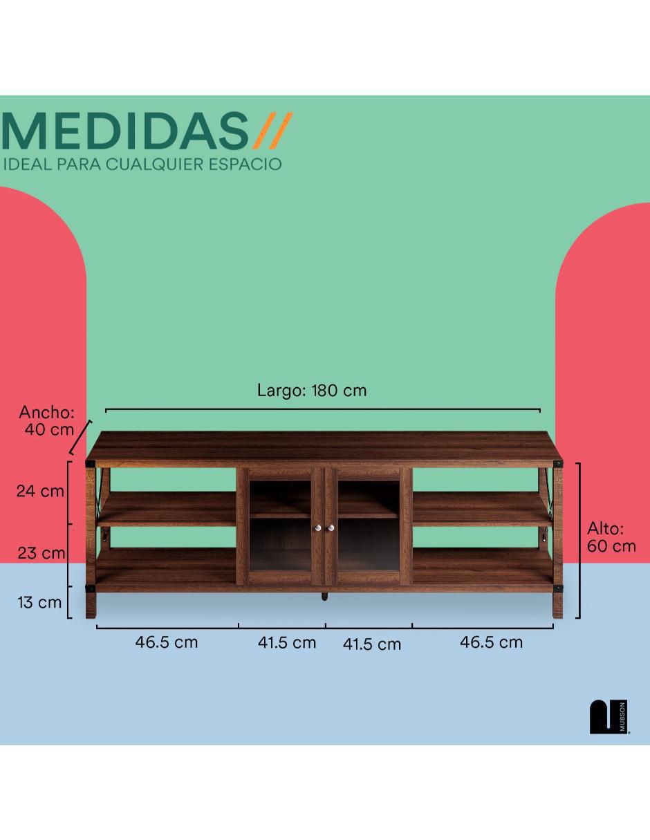 Mueble de tv Bari de MDF 7