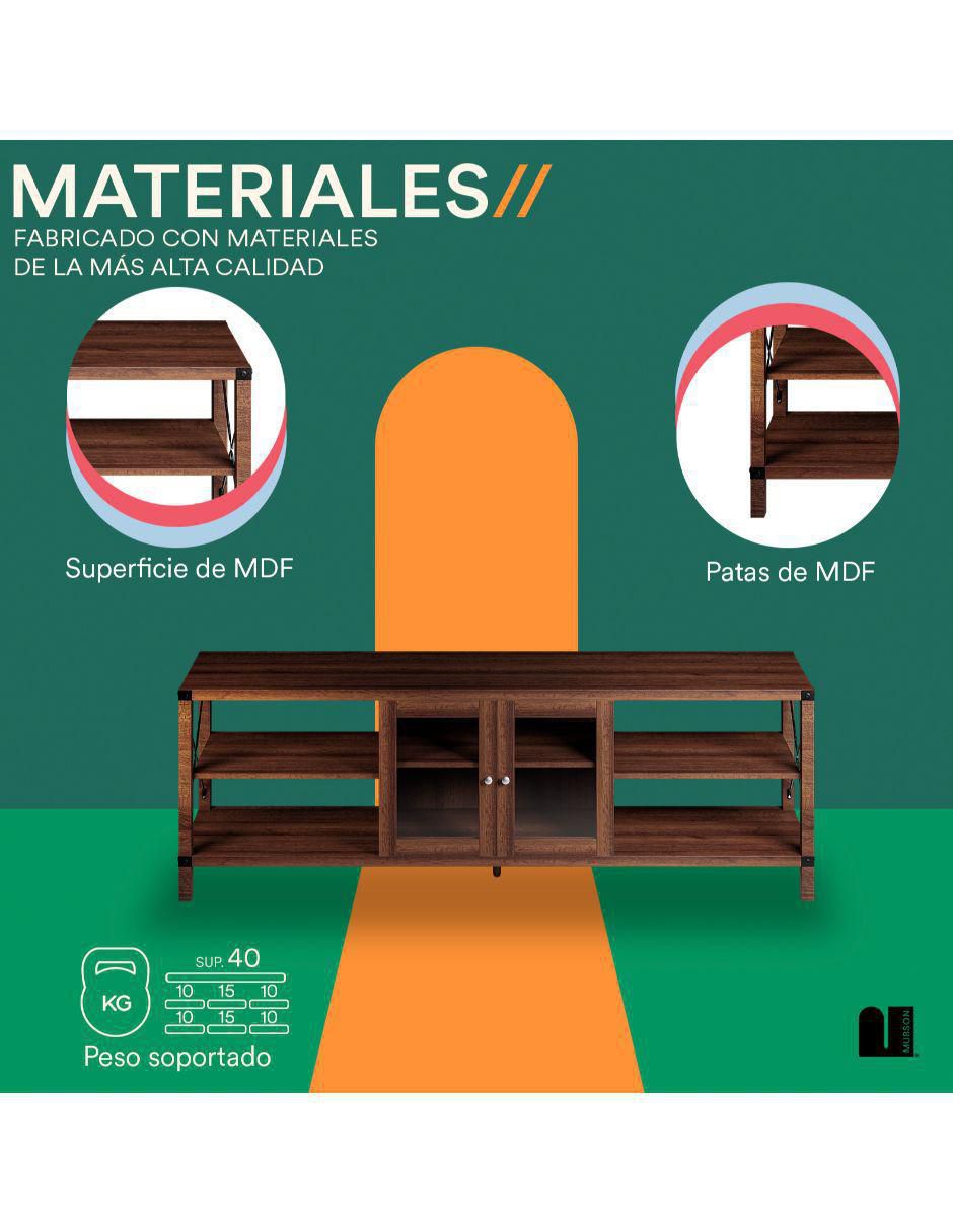 Mueble de tv Bari de MDF 3
