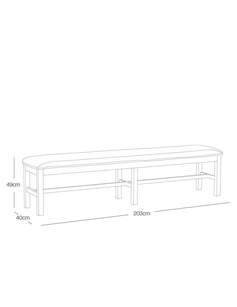 Banca Anka de madera 2