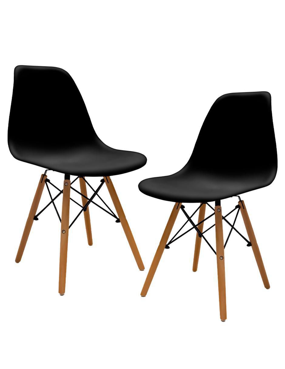 Juego de sillas 2 piezas Stay Elit de plástico Juego de sillas 2 piezas Stay Elit de plástico